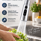 💧🔄 360° roterande högtryckskran med adapter – flexibelt vattenflöde för enklare rengöring 🚰✨