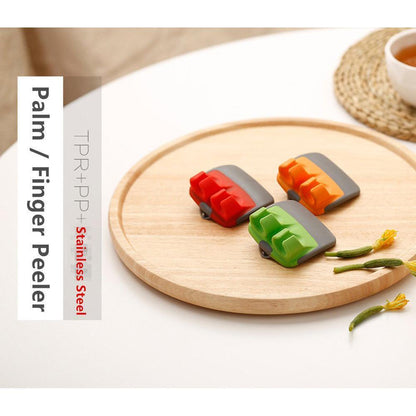 🔥50% RABATT NU! ✋ Fingerskalare med vassa blad för frukt & grönsaker 🥕🍎