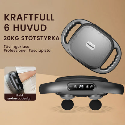 🔥Jul Snap-up pris🎅Sex-huvud massagepistol för djup vävnadsmassage
