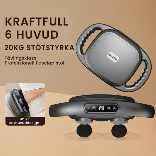 🔥Jul Snap-up pris🎅Sex-huvud massagepistol för djup vävnadsmassage