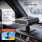 ❄️🚗 Bärbar 12V-bilvärmare – suitiifamily™ snabb avfrostning, 3 hastighetslägen & 360° rotation för kalla vintermorgnar 💨✨