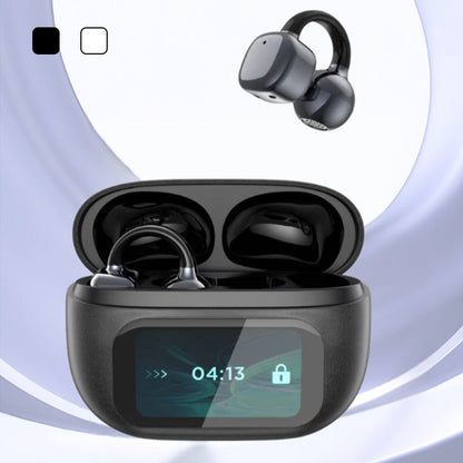 Headset för intelligent översättning med smart färgskärm och clips i örat