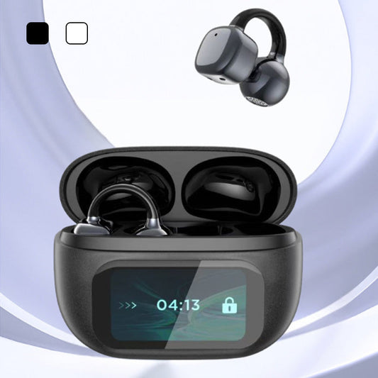 Headset för intelligent översättning med smart färgskärm och clips i örat