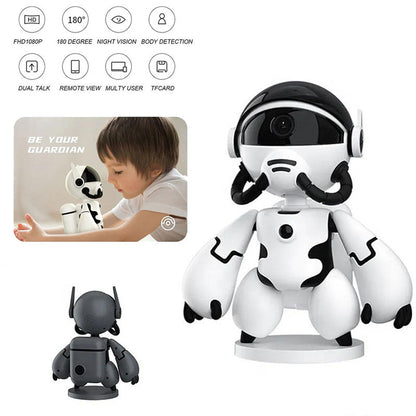 🔥T3 Robot Lågeffekts PIR-kamera 360 Pan Tilt Head WiFi Trådlös kamera Ultra HD 4K Personifierad Kreativ