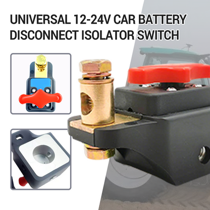 Universal 12-24V Car Battery Disconnect Isolator Switch