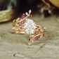 Creative Elegant Leaf Ring for Women
