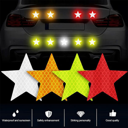 Car Star Reflective Stickers