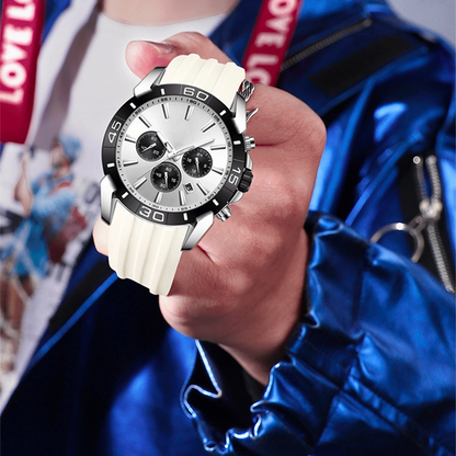 🏃‍♂️Men’s Waterproof Analog Sports Watch - Reliable Companion for Outdoor Adventures⌚