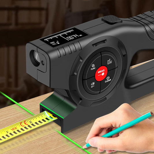 3-in-1 Rechargeable Smart Digital Laser Measuring Tape