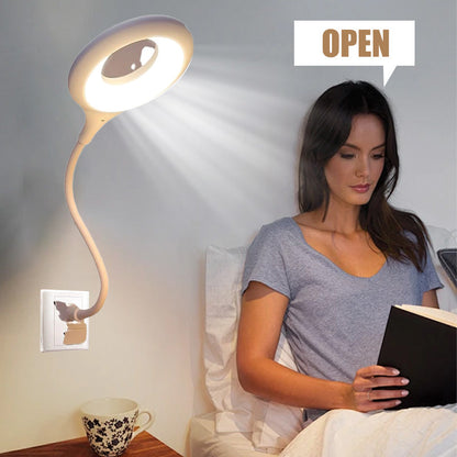 🏆Högteknologisk röstaktiverad USB-LED-lampa⚡👑