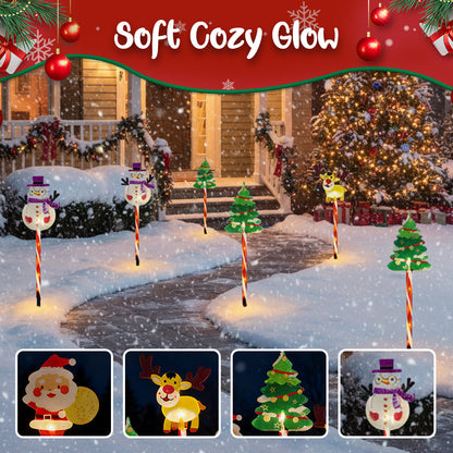 🎄🎁 6-pack solcellsdrivna juldekorationsljus