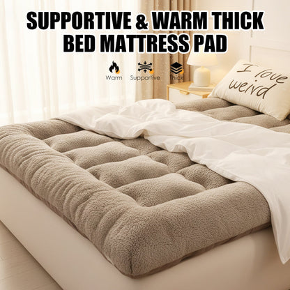 🔥Ultra-Warm❤️‍🔥- Thickened Mattress Pad with Strong Support and Coziness -❄️Limited-Time Offer⏳