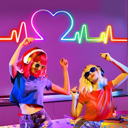 🎄🌟50% RABATT 🌈Smarta, fjärrstyrda och flexibla RGB LED-ljusslingor med musikkontroll🎵