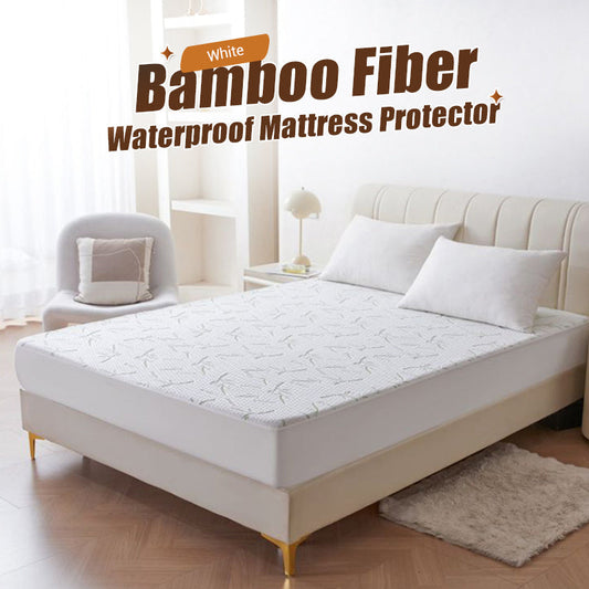🌿 50 % RABATT NU! 🛏️ Bambufiber vattentät madrasskydd – andningsbart, allergivänligt & tyst för en ren sovmiljö 💤