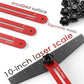 📐✨ Multifunktionell trappmätare & mätlinjal – 50 % RABATT! Justerbar och förlängningsbar, aluminiumlegering, graverade markeringar – professionell precision 💪