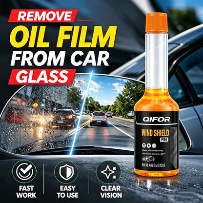 🔥🎁Nyhet 50 % RABATT🔥🥳💝Glasrengöring Kraftfull fläckborttagare, oljefilmsborttagare, insektslimborttagare, frostskyddsmedel, hydrofob glasrengöring för bilar