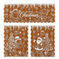 🔥50% RABATT!!📢🎄 Julköksgardiner Set – Festlig charm för dina köksfönster ✨