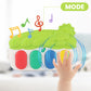 🎁Kreativ musik- och lekmatta för bebisar – Babygym med sparkpiano