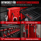 ⏳Tidsbegränsat erbjudande⏳ 📢📢 50 % RABATT 🛠️ Väggmonterad verktygshylla i stål – Förvara borrmaskiner & verktyg platsbesparande