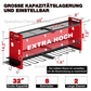 ⏳Tidsbegränsat erbjudande⏳ 📢📢 50 % RABATT 🛠️ Väggmonterad verktygshylla i stål – Förvara borrmaskiner & verktyg platsbesparande
