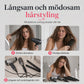 💇‍♀️ 50 % RABATT NU! 🔥 Multifunktionell varmluftskam – turmalin-keramik, 3 värmenivåer & torkning med volym i ett steg 💨