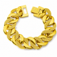 ✨ 50 % RABATT NU! 👑 Exklusivt pansararmband för herr i sandguld – Klockspänne & matt sandblästrad finish 💎