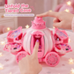 🎀 50% RABATT! ✨ Sminkset för Barn i Rosa Sminklåda – Tvättbar Leksakssmink & Nageldekorationsset för Små Prinsessor 👑