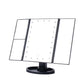 💄 50% RABATT! 🔍 Tredelad LED-Sminkspegel med 22 Lampor – 1X–10X Förstoring & 180° Rotation ✨