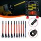 🔧🧲 19-delars magnetiskt hylsnyckelset – 50 % RABATT! Extremt starkt fäste, S2-legering, metriska & tumhylsor – högt vridmoment ⚡